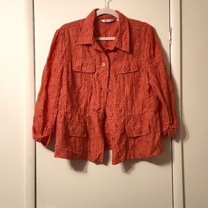 Erin London Coral Jacket